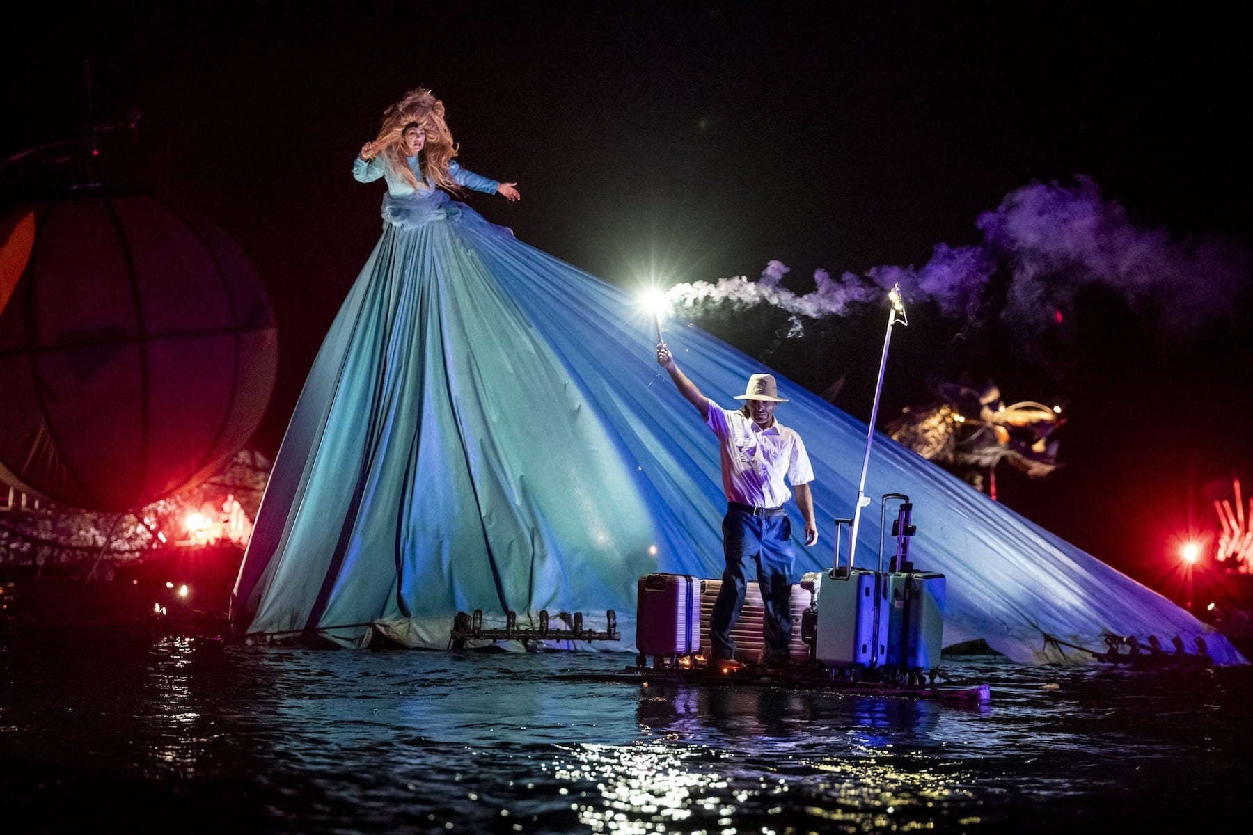 nocturne, Capital Bleu : un grand spectacle nocturne organisé ce samedi au lac de Peyrolles, Made in Marseille