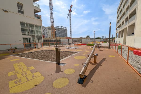 fabriques, En images | Le « carré des enfants » ouvre face à la future école des Fabriques, Made in Marseille