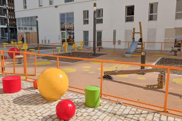 fabriques, En images | Le « carré des enfants » ouvre face à la future école des Fabriques, Made in Marseille