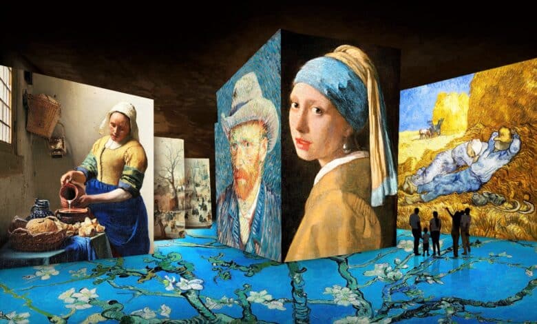 carrières des lumières baux de provence van gogh vermeer