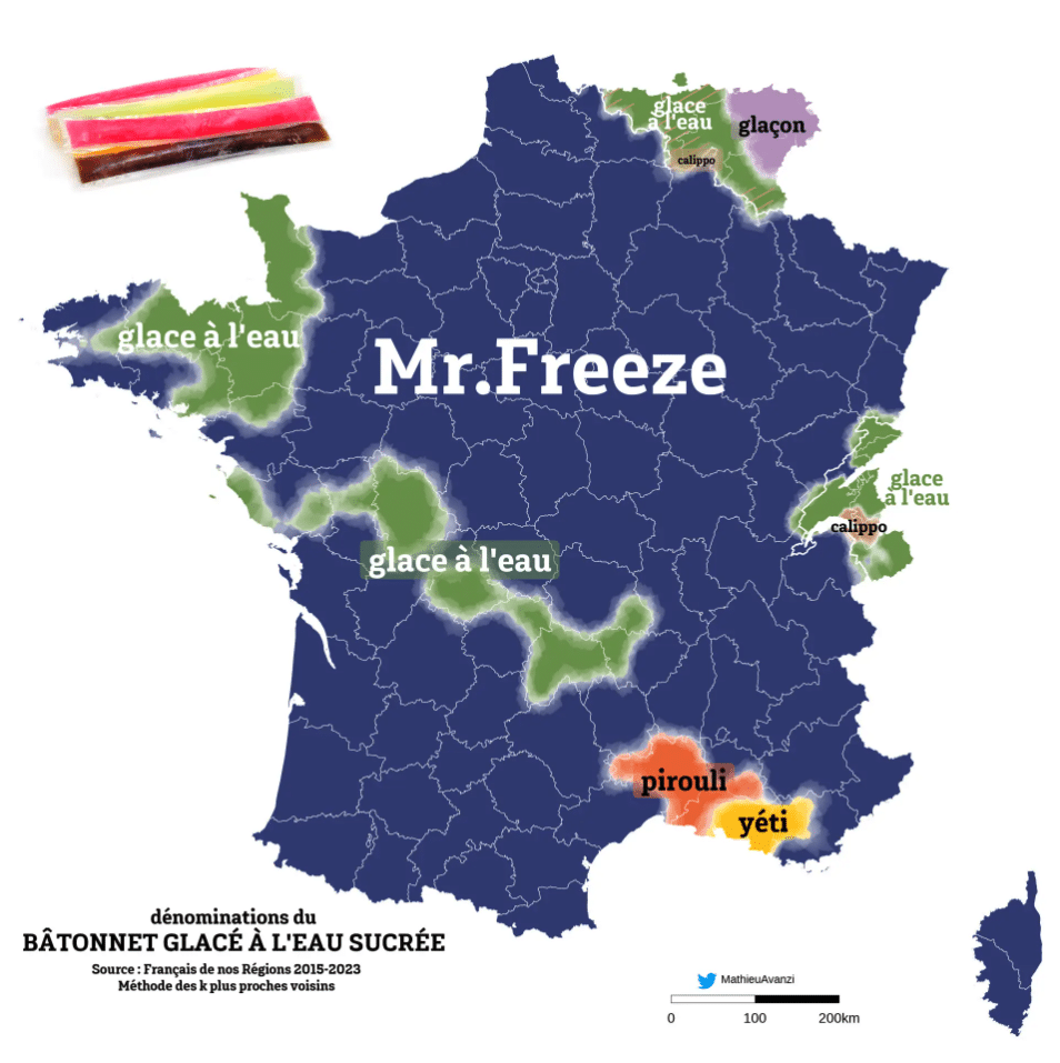 bâtonnet glacé, Yeti, CrocAlo, Mister Freeze… Le match des bâtonnets glacés selon les régions, Made in Marseille