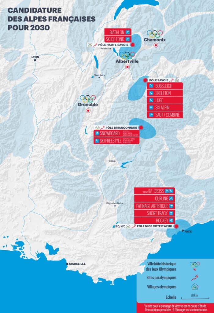 alpes françaises, JO 2030 : découvrez les sites de la candidature des Alpes françaises, Made in Marseille