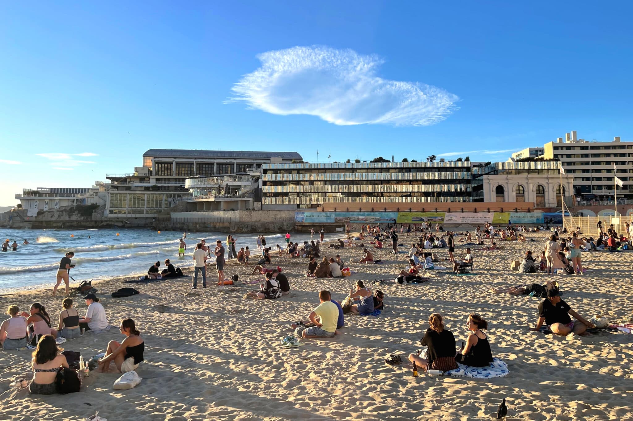 plage des catalans, La transformation de la plage des Catalans sort de l&rsquo;impasse, Made in Marseille