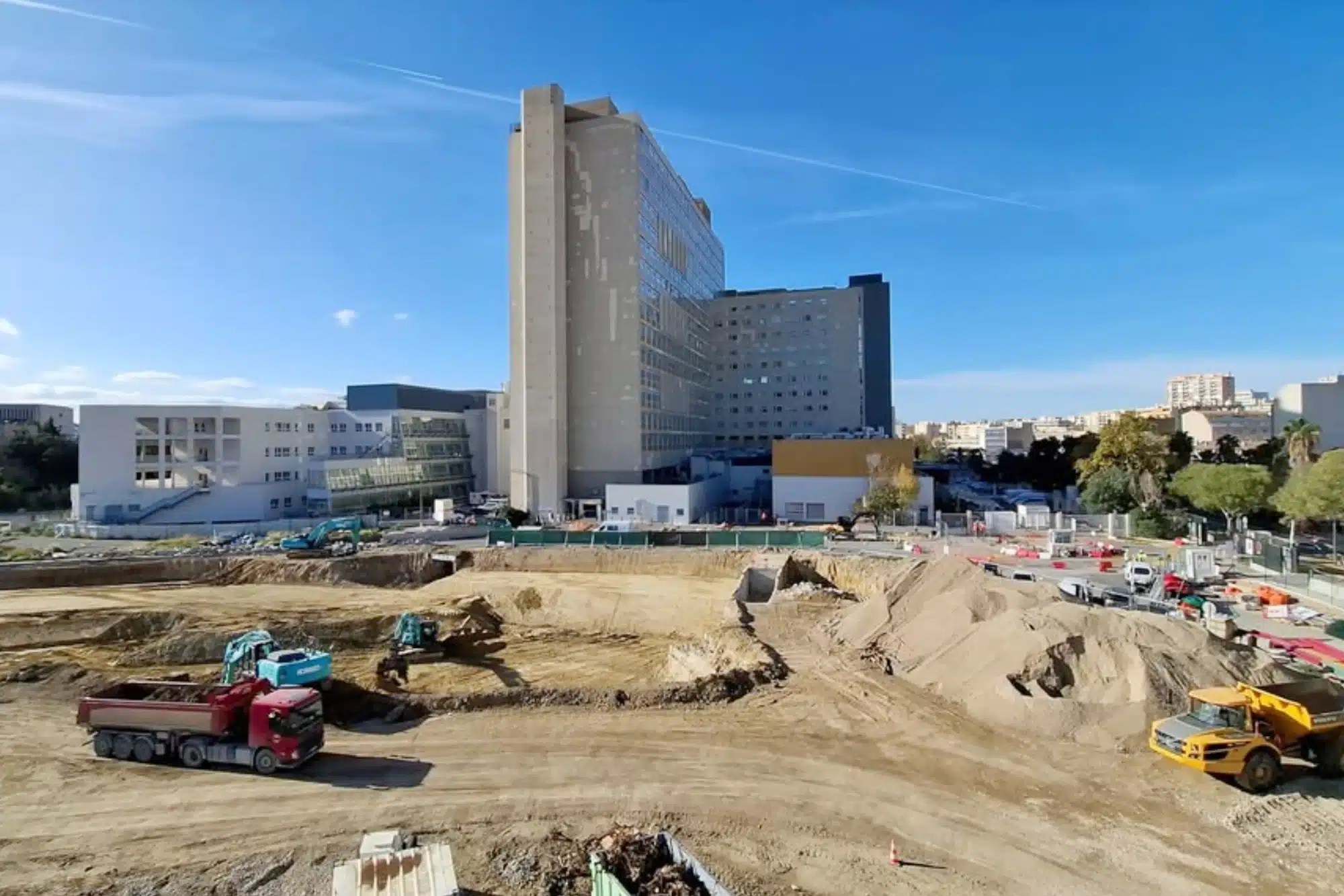 hôpital, Vidéo | L’hôpital Femmes-Parents-Enfants de la Timone commence à sortir de terre, Made in Marseille