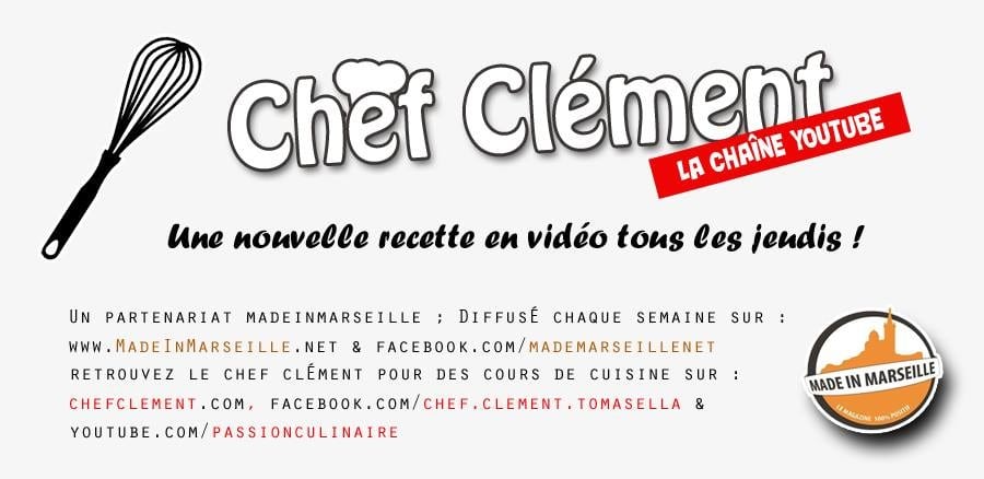 Chef Clément, [Vidéo] La recette du Chef Clément :  Les minis pizzas savoyardes, Made in Marseille