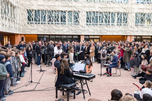 cité scolaire internationale, En images | La Cité scolaire internationale Jacques-Chirac officiellement inaugurée, Made in Marseille