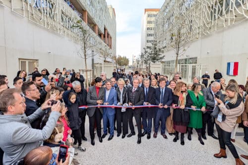 cité scolaire internationale, En images | La Cité scolaire internationale Jacques-Chirac officiellement inaugurée, Made in Marseille