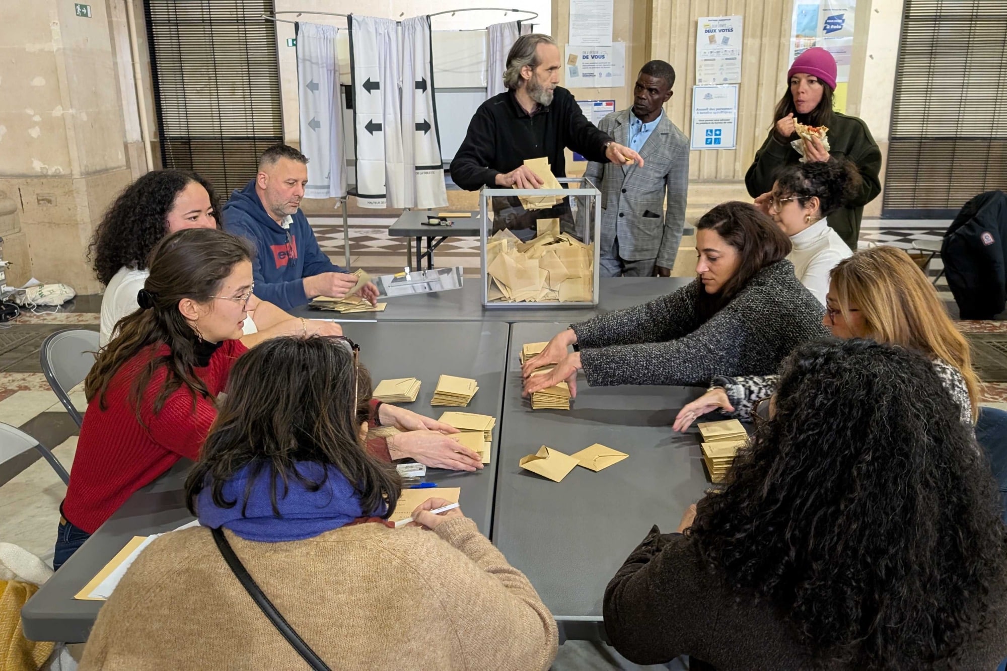 participation municipales, Les d&eacute;pouillements ont commenc&eacute; pour ce premier tour des municipales &agrave; Marseille, Made in Marseille