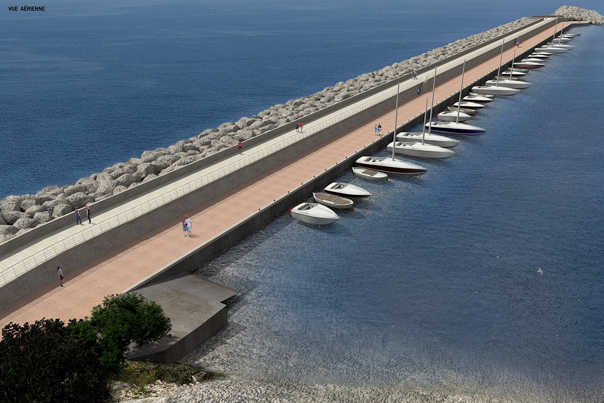 Frioul, La concertation démarre pour la rénovation de la digue Est du Frioul, Made in Marseille