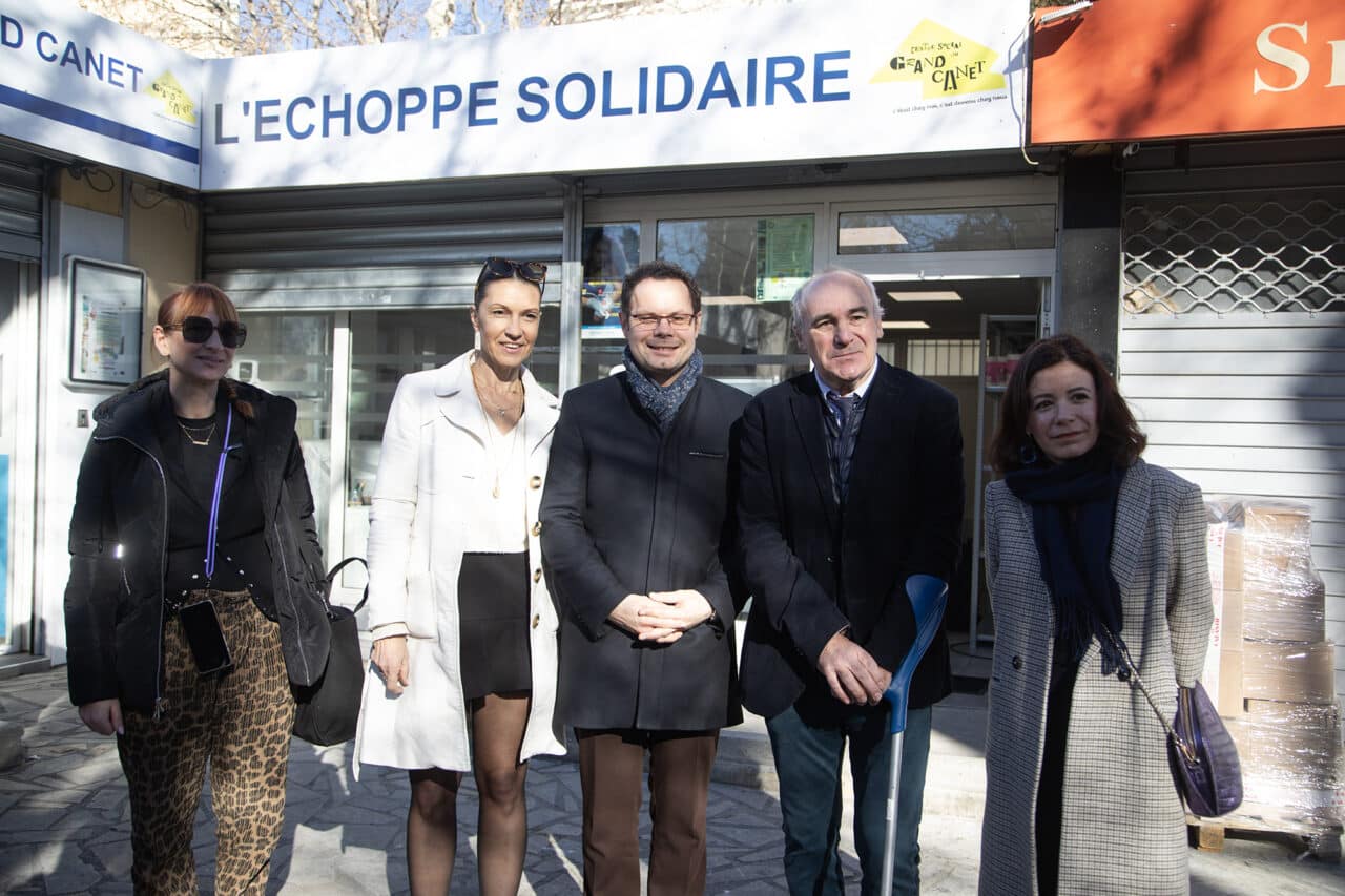 épicerie solidaire, Une nouvelle épicerie solidaire pour revitaliser le quartier du Canet, Made in Marseille