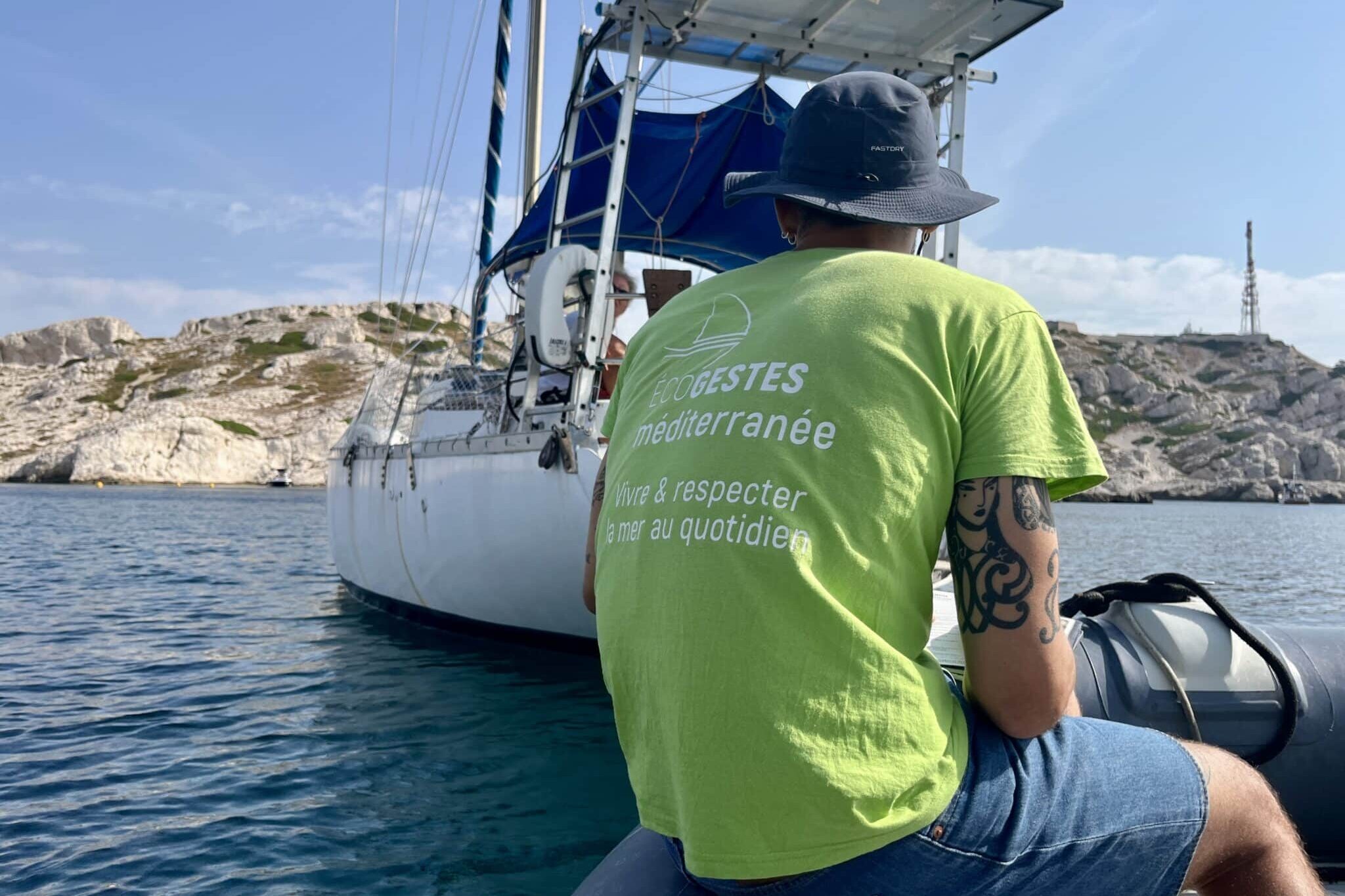 frioul, Vidéo | Au large du Frioul, ils abordent les plaisanciers pour protéger les fonds marins, Made in Marseille