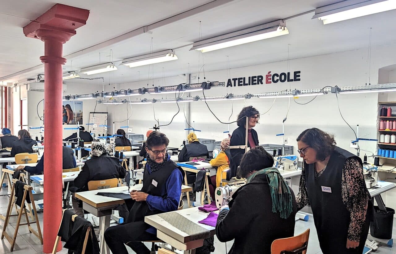 Fil Rouge, L&#8217;atelier Fil Rouge ouvre son centre de formation pour l&#8217;industrie textile, Made in Marseille