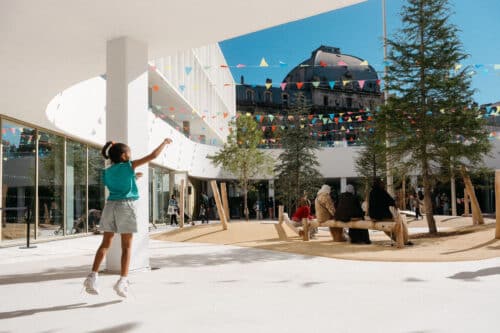 marceau, En images | Le groupe scolaire Marceau flambant neuf inauguré à la Belle de Mai, Made in Marseille