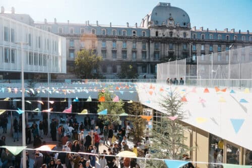 marceau, En images | Le groupe scolaire Marceau flambant neuf inauguré à la Belle de Mai, Made in Marseille