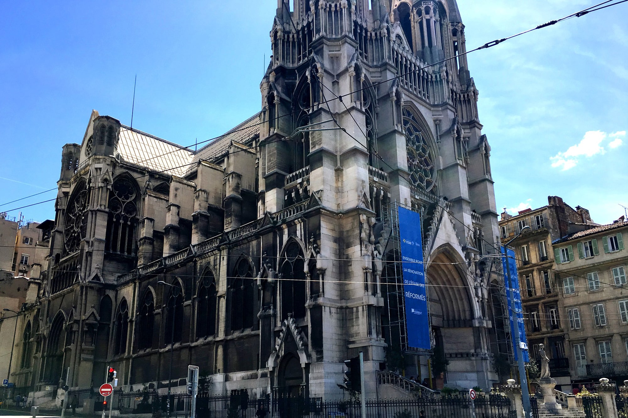 église des réformés, La rénovation de l’église des Réformés entre dans sa dernière phase, Made in Marseille