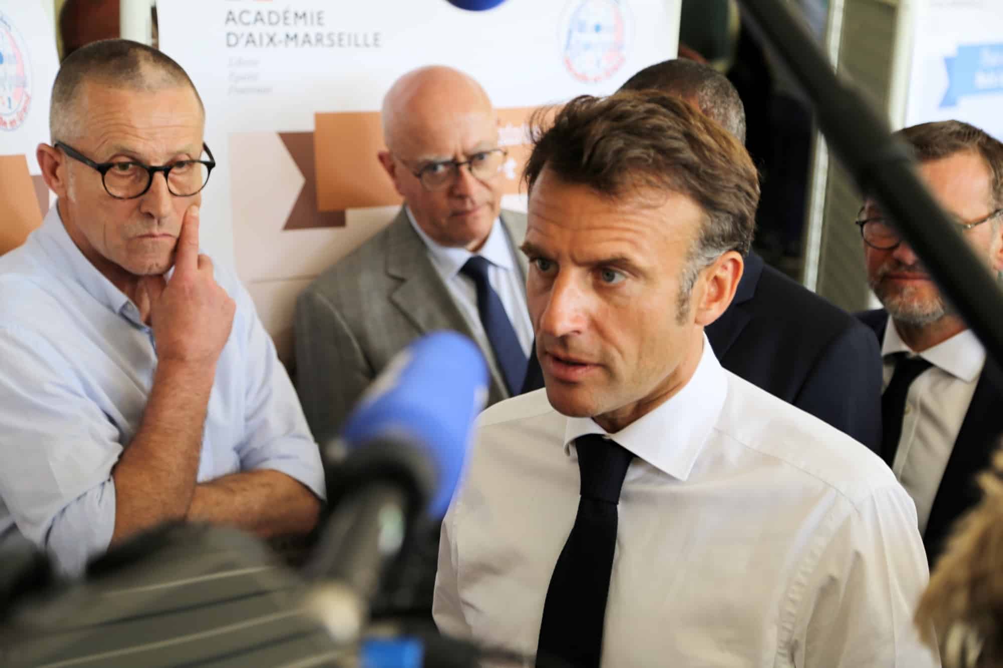 temps scolaire, Emmanuel Macron veut ouvrir un débat pour repenser le temps scolaire dans l&rsquo;année, Made in Marseille