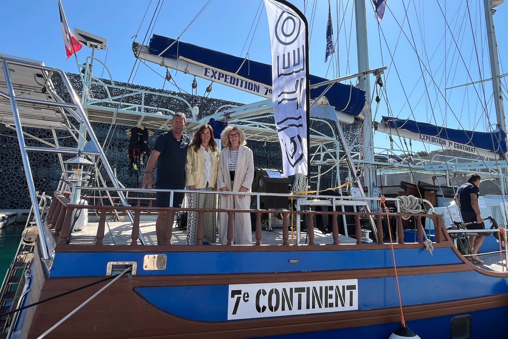 Citeo, Une goélette amarrée au Mucem pour sensibiliser à la protection des océans, Made in Marseille