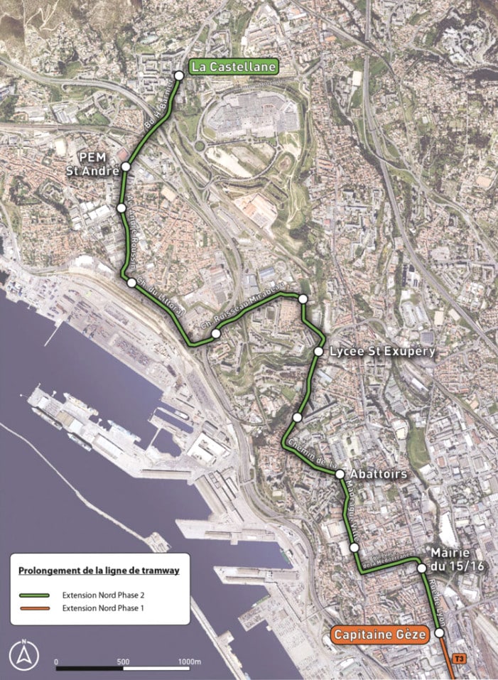 extension, Nouvelle étape pour l&rsquo;extension du tramway vers la Castellane et la Rouvière, Made in Marseille