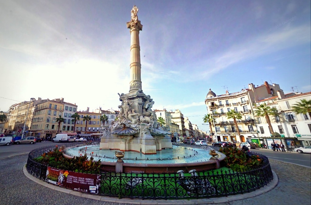 , Découvrez la place Castellane et sa fontaine, Made in Marseille