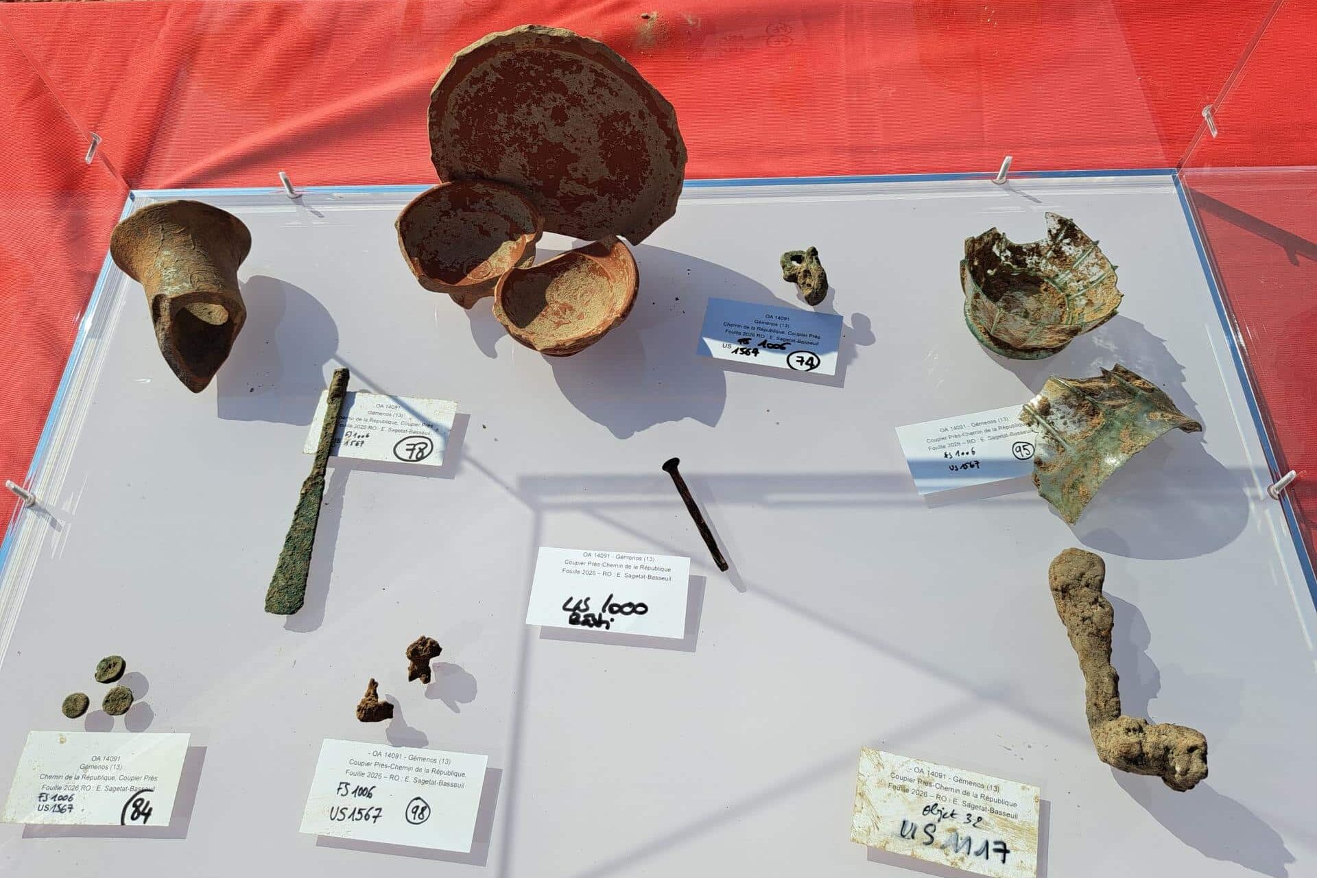 Gémenos, Des fouilles archéologiques révèlent un complexe thermal antique à Gémenos, Made in Marseille