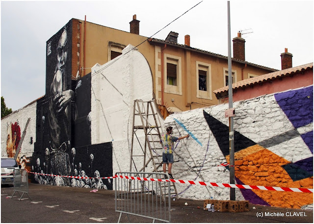 Marseille Street art Show, Reportage photos – La fresque du Marseille Street art Show en live, Made in Marseille