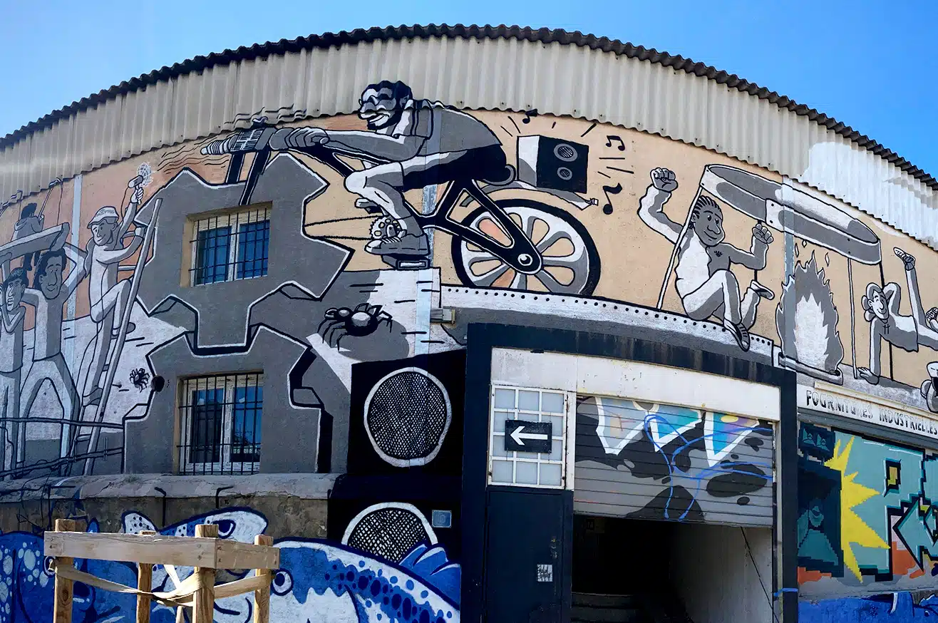 MauMa, Une nouvelle œuvre monumentale de street-art voit le jour aux Arnavaux, Made in Marseille