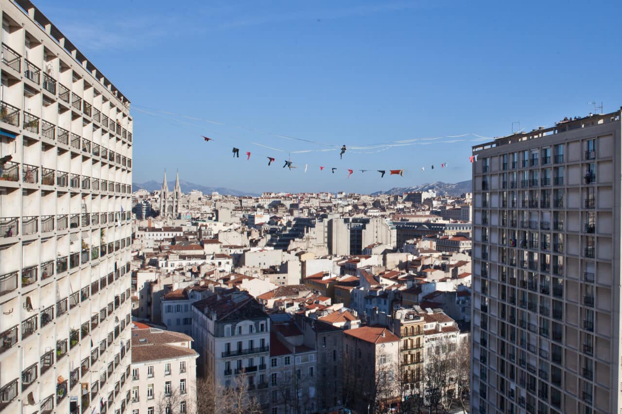 funambules, Des funambules &agrave; 60 m&egrave;tres au dessus du Centre Bourse pour un show a&eacute;rien ce samedi, Made in Marseille
