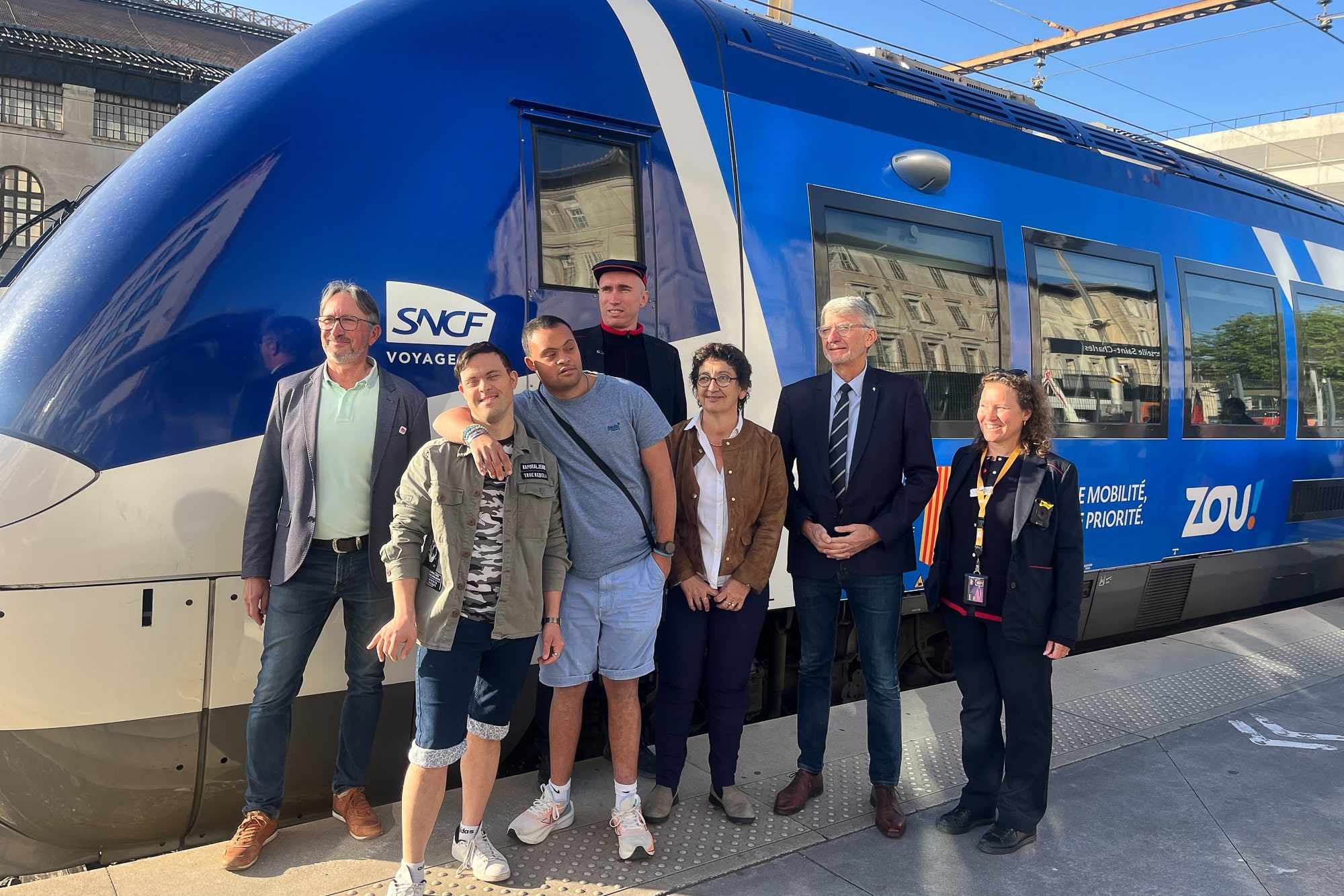 handicap, Le train de la c&ocirc;te bleue devient plus accueillant pour les voyageurs en situation de handicap, Made in Marseille