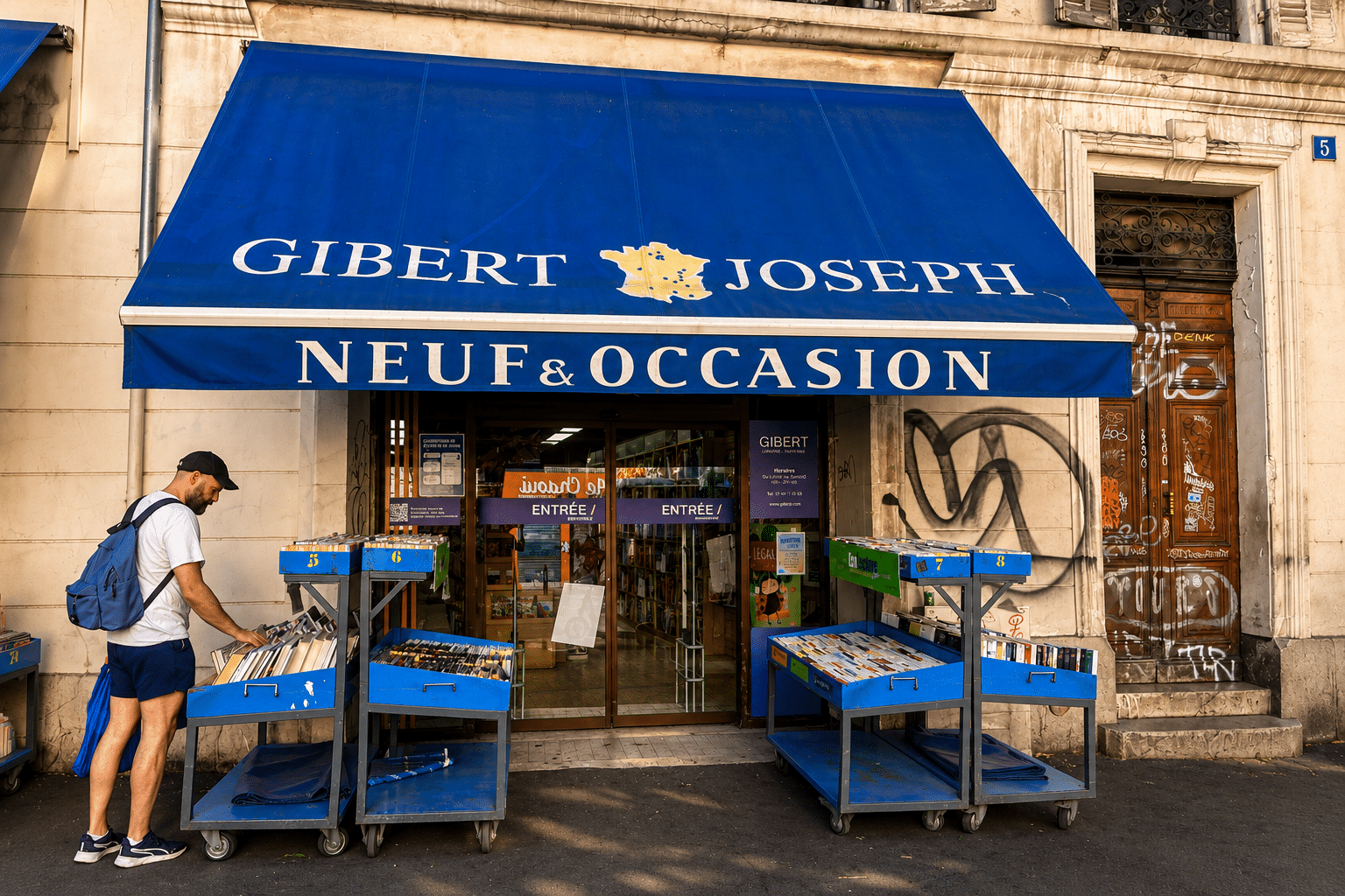 Gibert, En redressement judiciaire, la librairie Gibert poursuit son activit&eacute; &agrave; Marseille jusqu&rsquo;en octobre 2026, Made in Marseille
