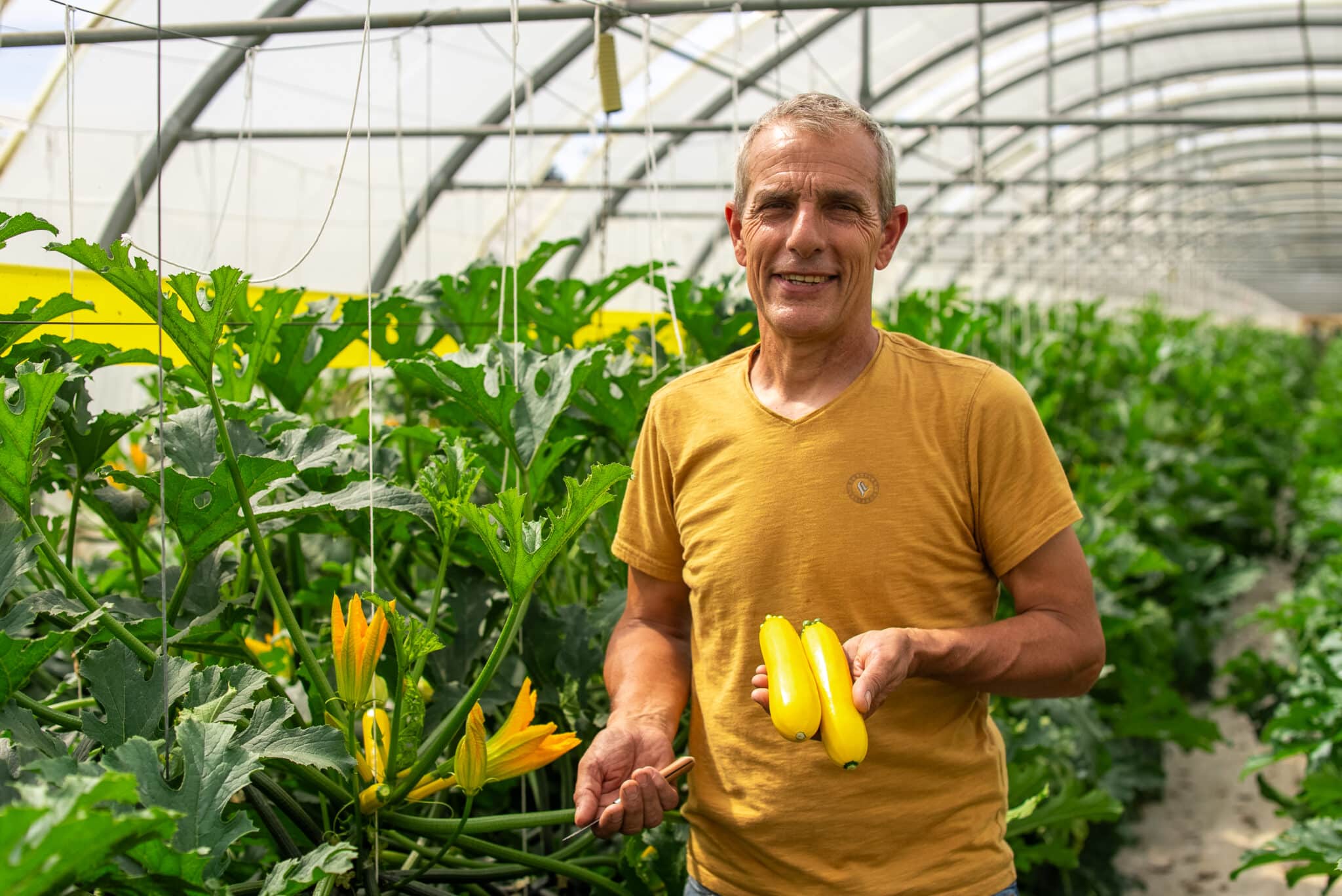 gilles josuan, Vid&eacute;o | &Agrave; la rencontre d&rsquo;un producteur de courgettes dans les Alpilles, Made in Marseille