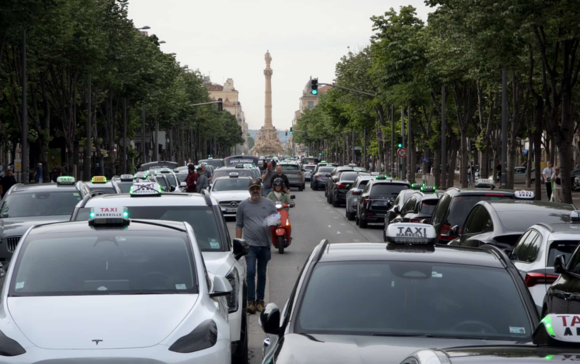grève taxi, La grève des taxis se poursuit mardi 20 mai à Marseille, Made in Marseille