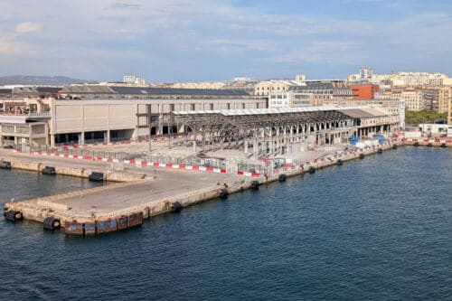 j0, Place de la Joliette, les Halles du J0 mises &agrave; nu avant leur grande transformation, Made in Marseille
