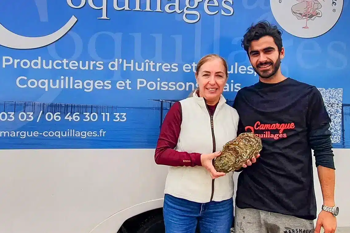 record mondial, Un Camarguais découvre une huître géante, en lice pour le record mondial, Made in Marseille