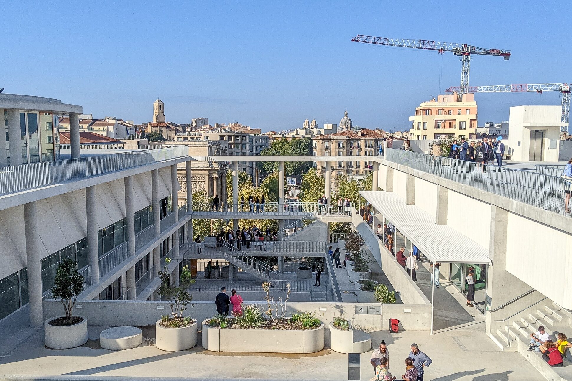 imvt, En images | L&rsquo;IMVT se dévoile comme un « laboratoire » de la ville à la Porte d&rsquo;Aix, Made in Marseille