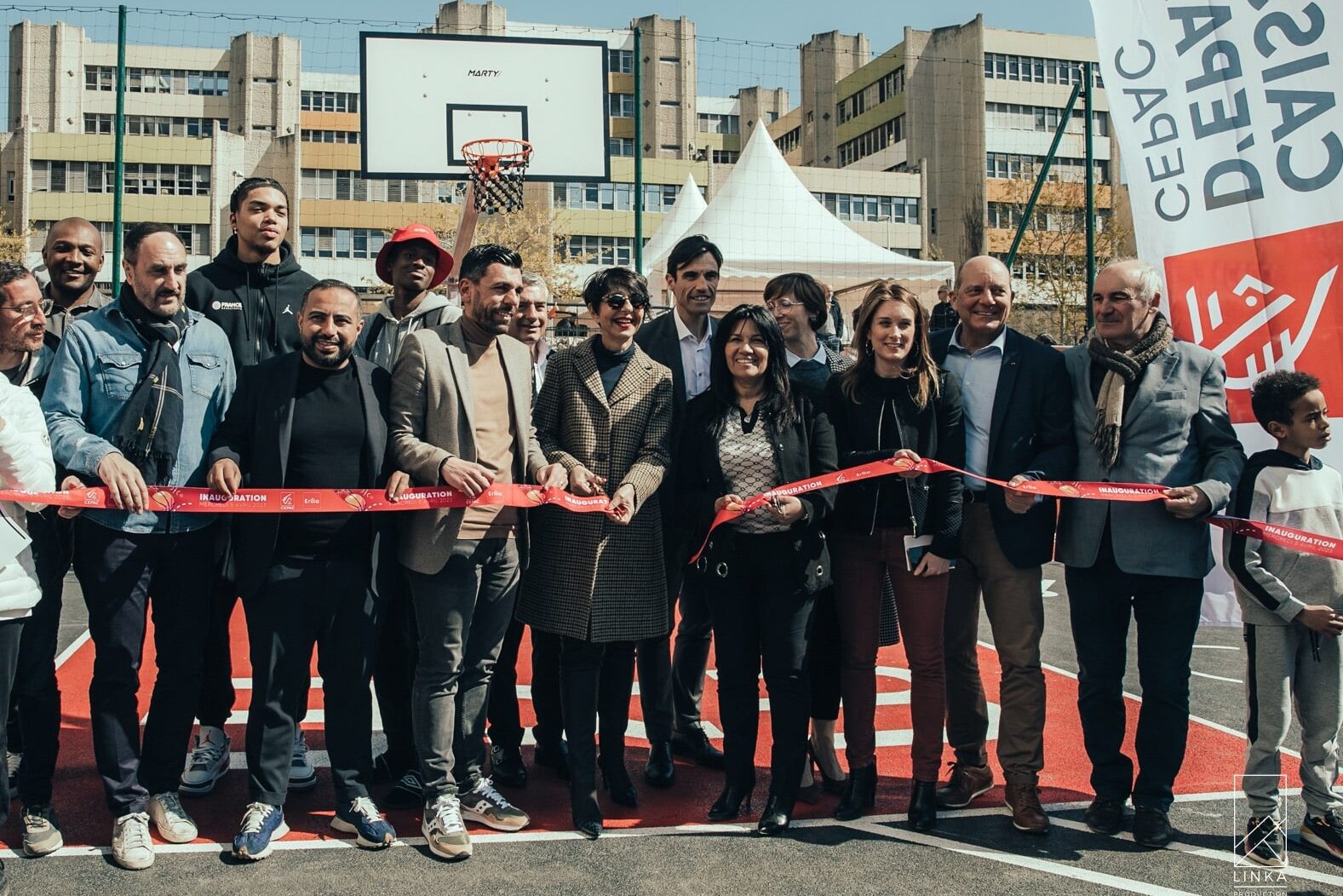 CEPAC, Vidéo | La CEPAC et Erilia inaugurent un terrain de basket 3&#215;3 aux Arnavaux, Made in Marseille