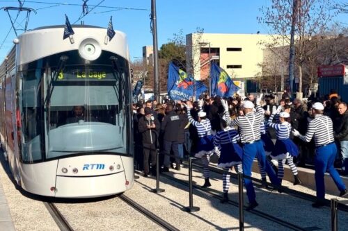 tramway, En direct : L&rsquo;extension du tramway T3 vers le sud de Marseille inaugur&eacute;e aujourd&rsquo;hui, Made in Marseille