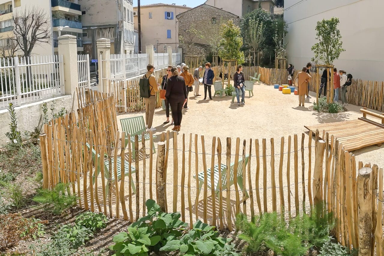 jardin, Avec le nouveau jardin du Réservoir, une petite trame verte se dessine à Vauban, Made in Marseille