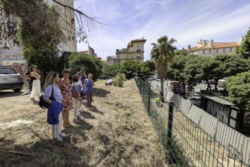 jardin, Jeux d&rsquo;enfants et guinguette, le futur jardin Saint-Nicolas en chantier sur la Corderie, Made in Marseille