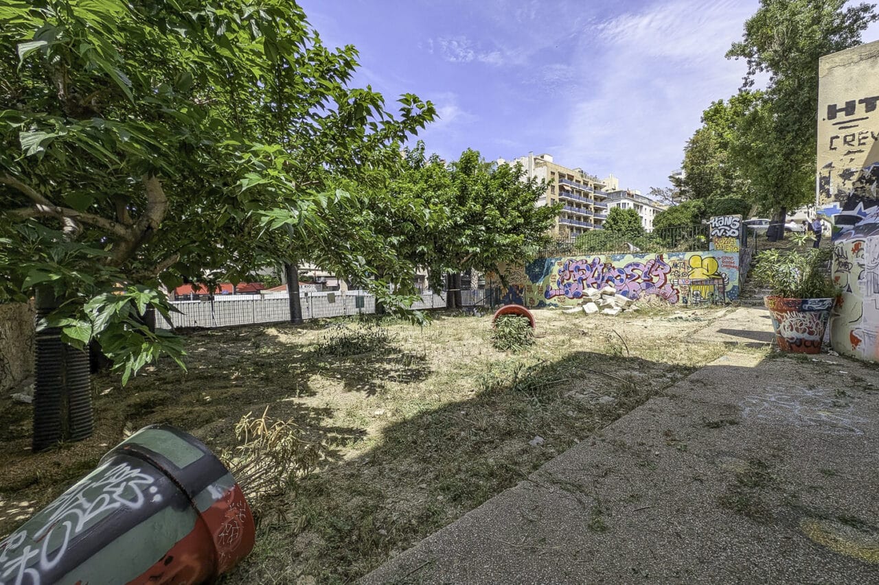 jardin, Jeux d&rsquo;enfants et guinguette, le futur jardin Saint-Nicolas en chantier sur la Corderie, Made in Marseille