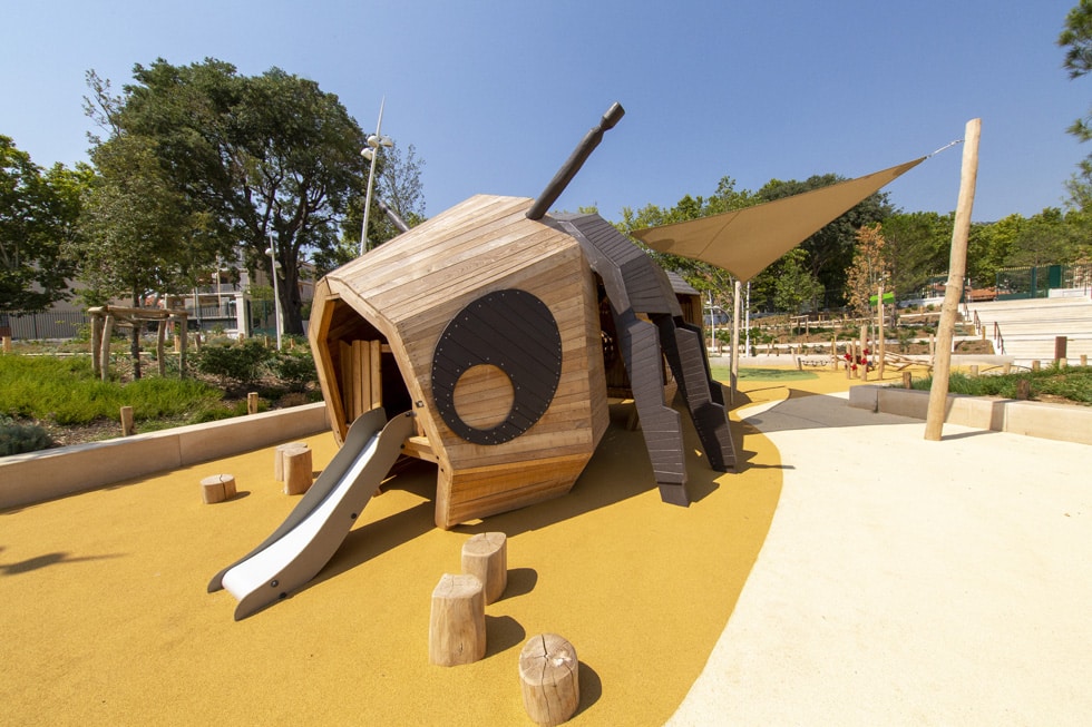 loubière, En images | Le nouveau parc de la Loubière inauguré sur une ancienne friche au coeur de Toulon, Made in Marseille