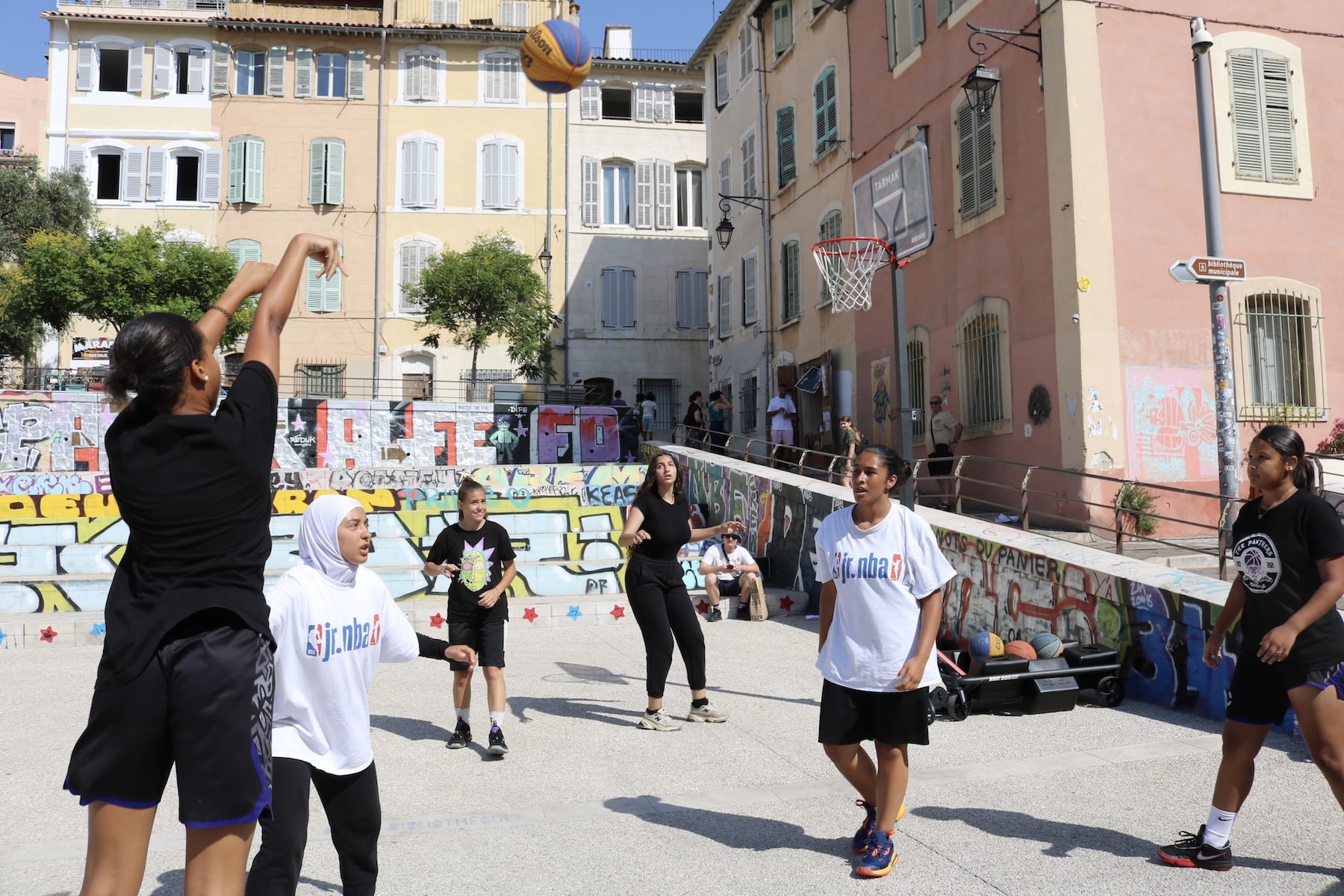 basket, Le basket féminin marque des points au Panier, Made in Marseille