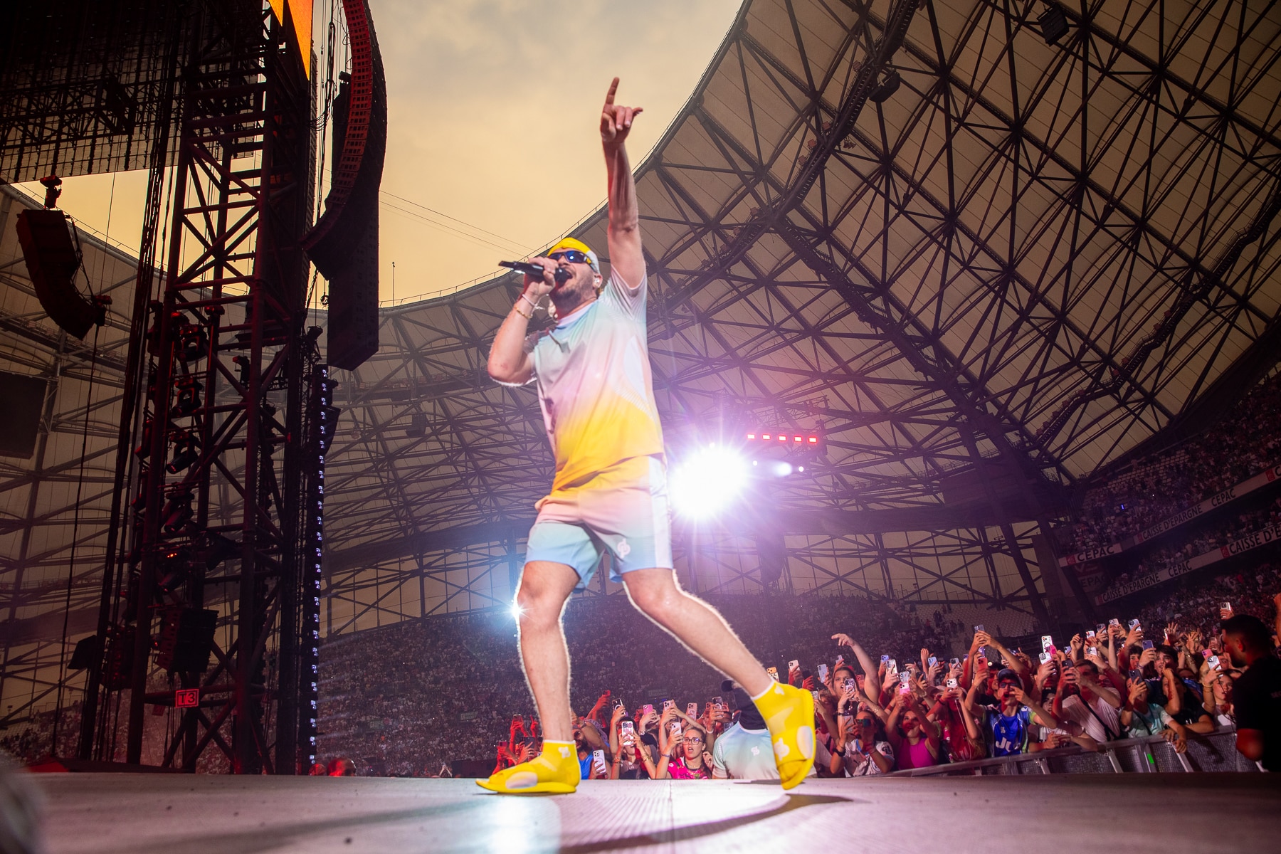 concert Jul, Revivez en images le concert XXL de Jul au stade V&eacute;lodrome de Marseille, Made in Marseille