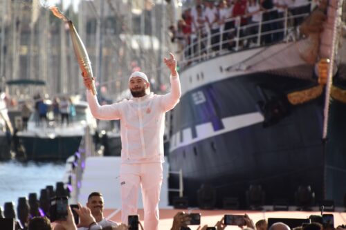 flamme olympique, Retour en images sur l&rsquo;arrivée de la flamme olympique à Marseille le 8 mai, Made in Marseille