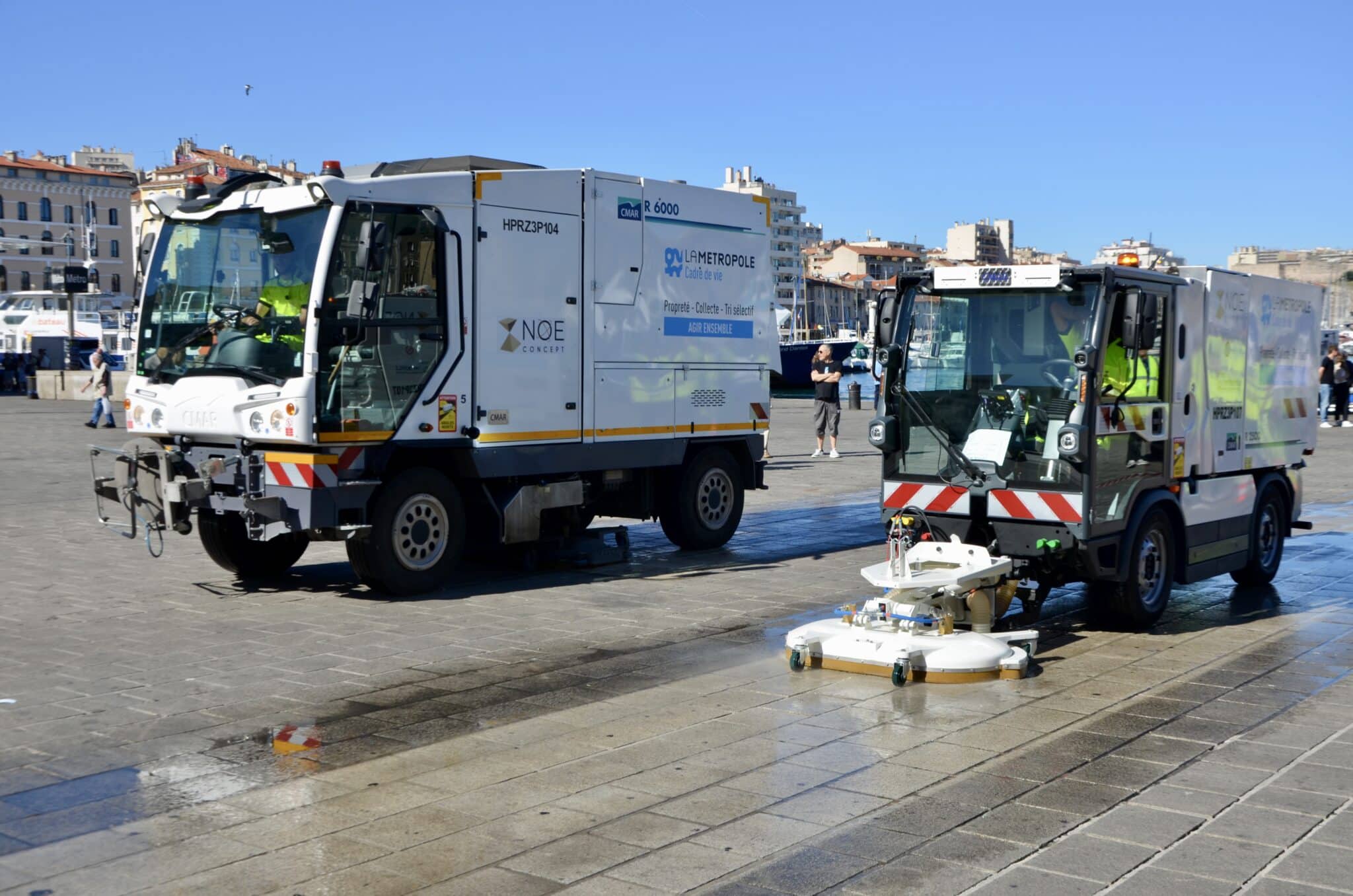 nettoyage, Coup d&rsquo;envoi sur le Vieux-Port d&rsquo;une grande op&eacute;ration de nettoyage cet &eacute;t&eacute; &agrave; Marseille, Made in Marseille