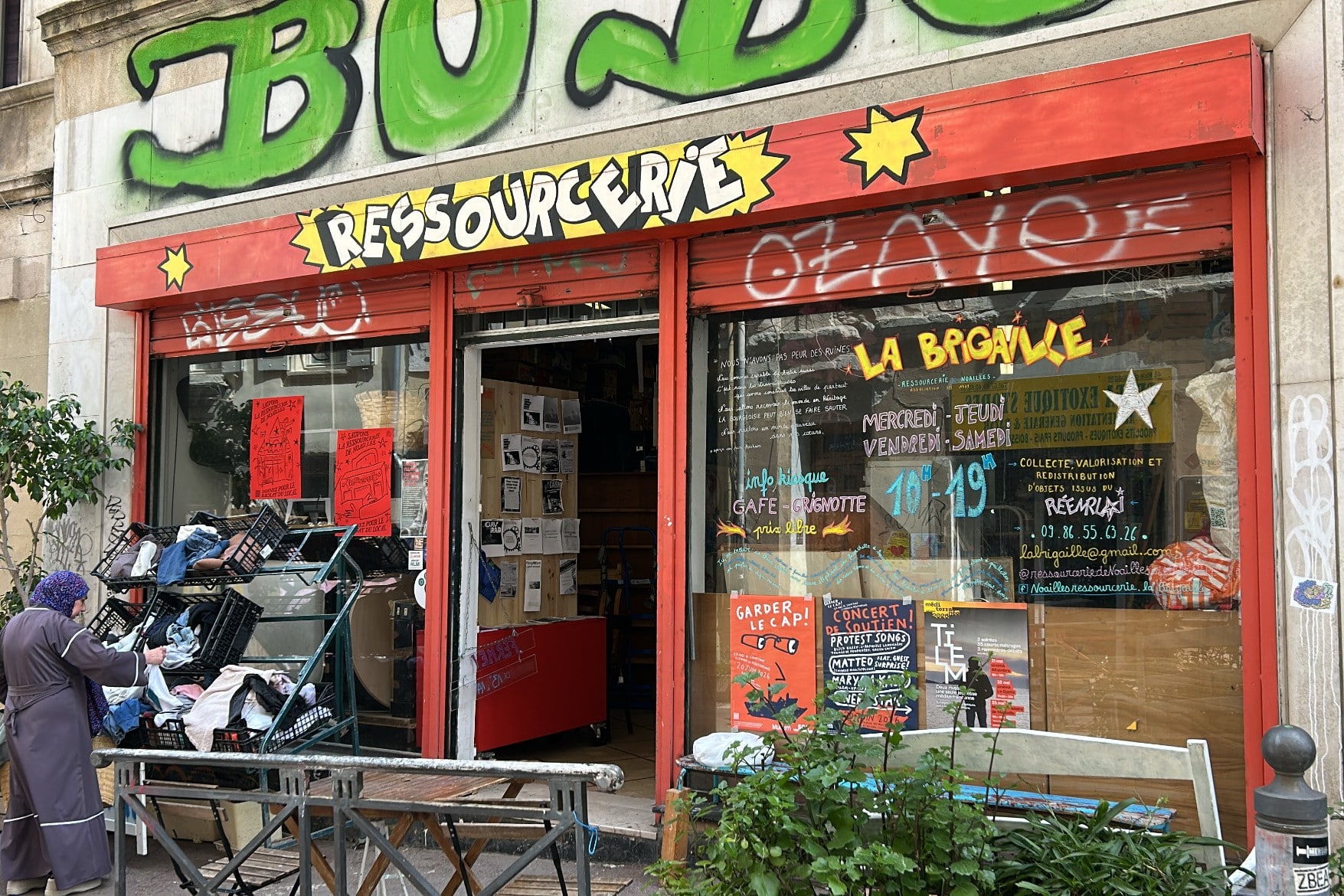 La Brigaille, &Agrave; Noailles, La Brigaille d&eacute;fend le r&eacute;emploi et son ancrage dans le quartier, Made in Marseille
