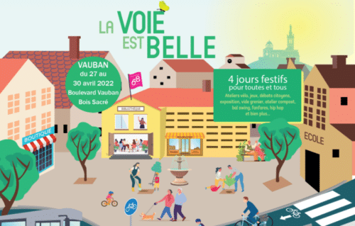 , La Voie est Belle s&#8217;installe à Vauban pour réinventer les usages de l&#8217;espace public, Made in Marseille