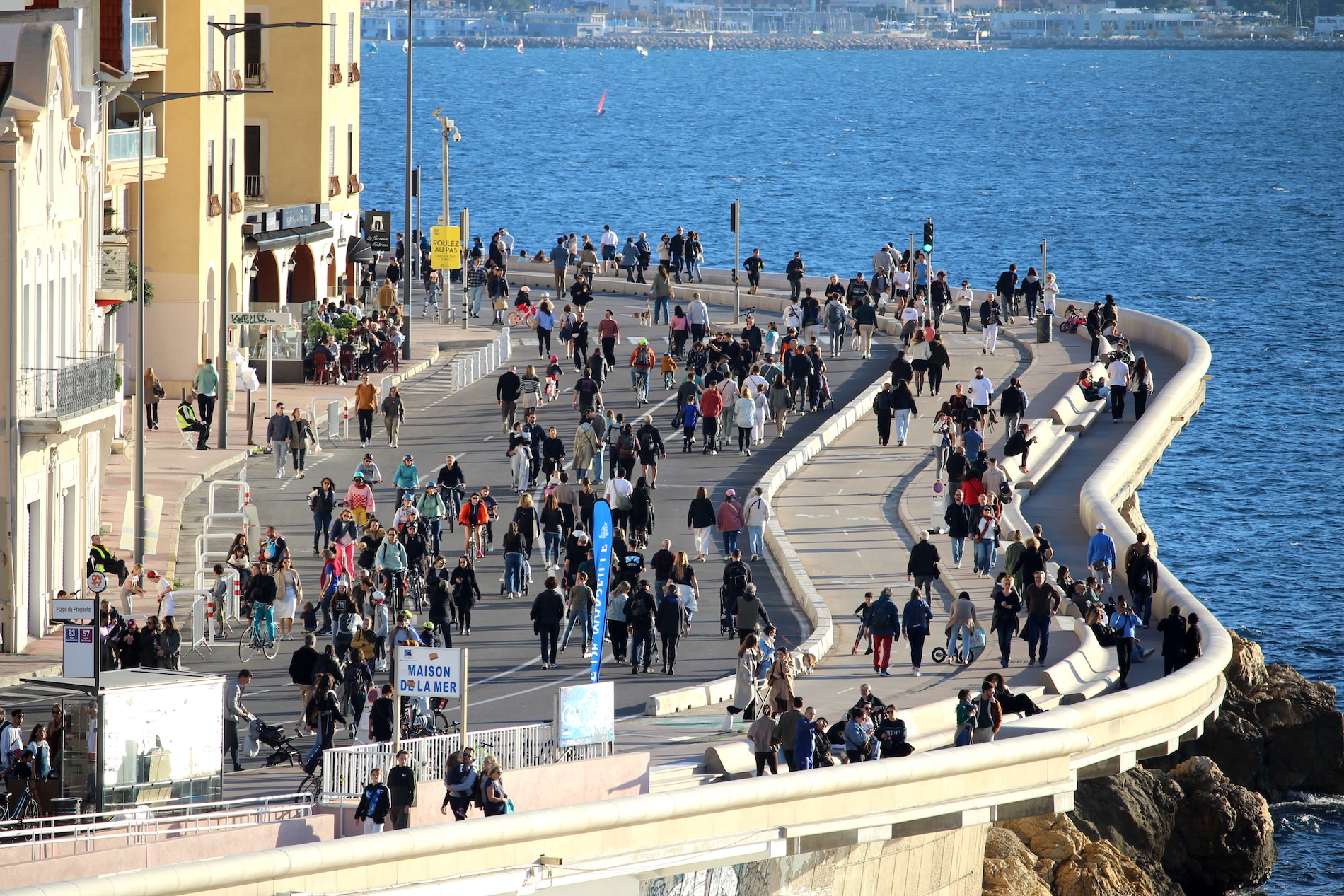 corniche, La Corniche sera piétonne ce dimanche avec des dizaines d&rsquo;animations, Made in Marseille