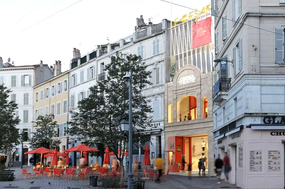 cinéma Cézanne, À Aix, le chantier de transformation du cinéma Cézanne vient de débuter, Made in Marseille