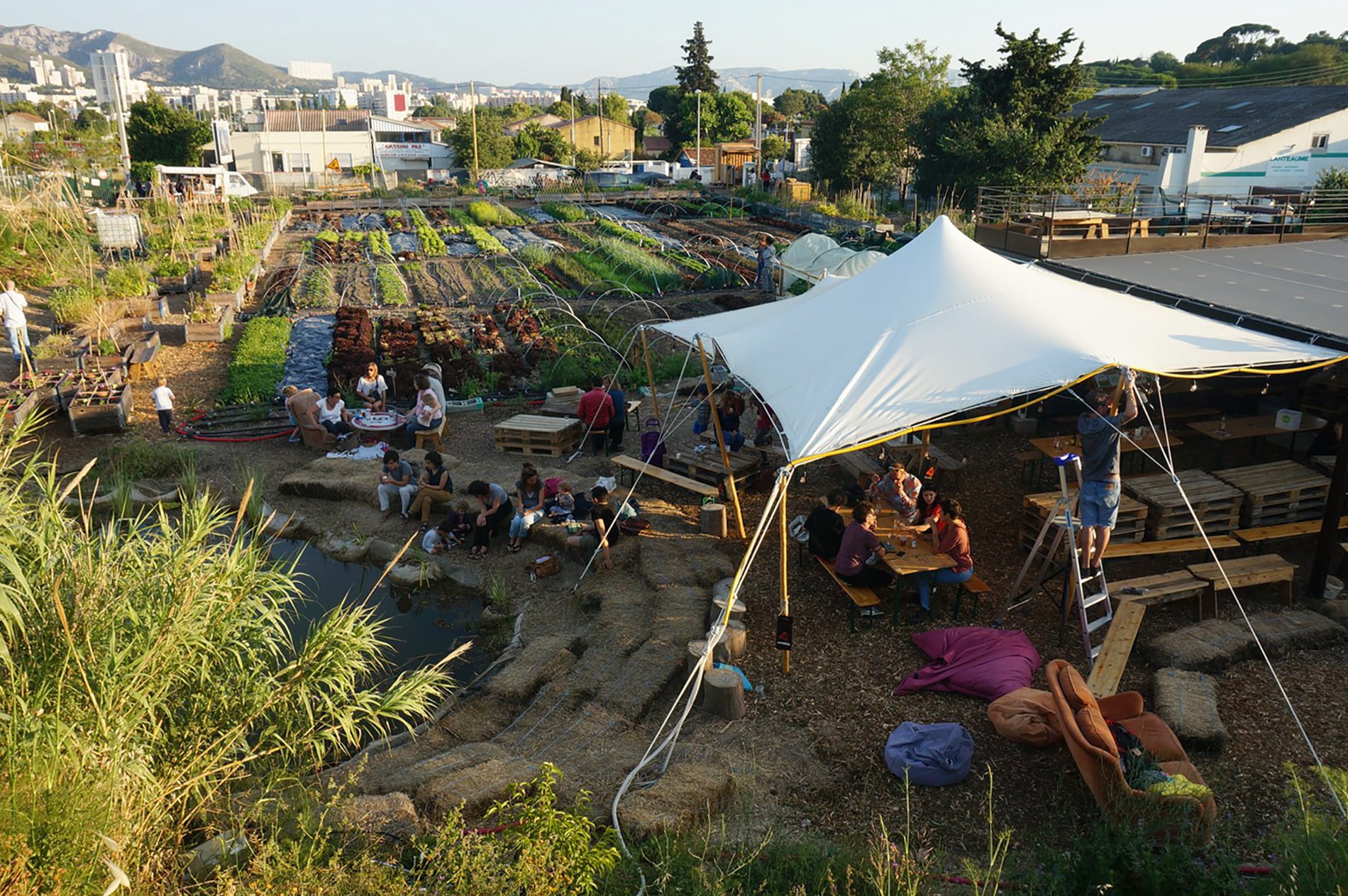 le talus, La ferme urbaine du Talus ouvre sa saison estivale avec une soirée musicale éclectique, Made in Marseille