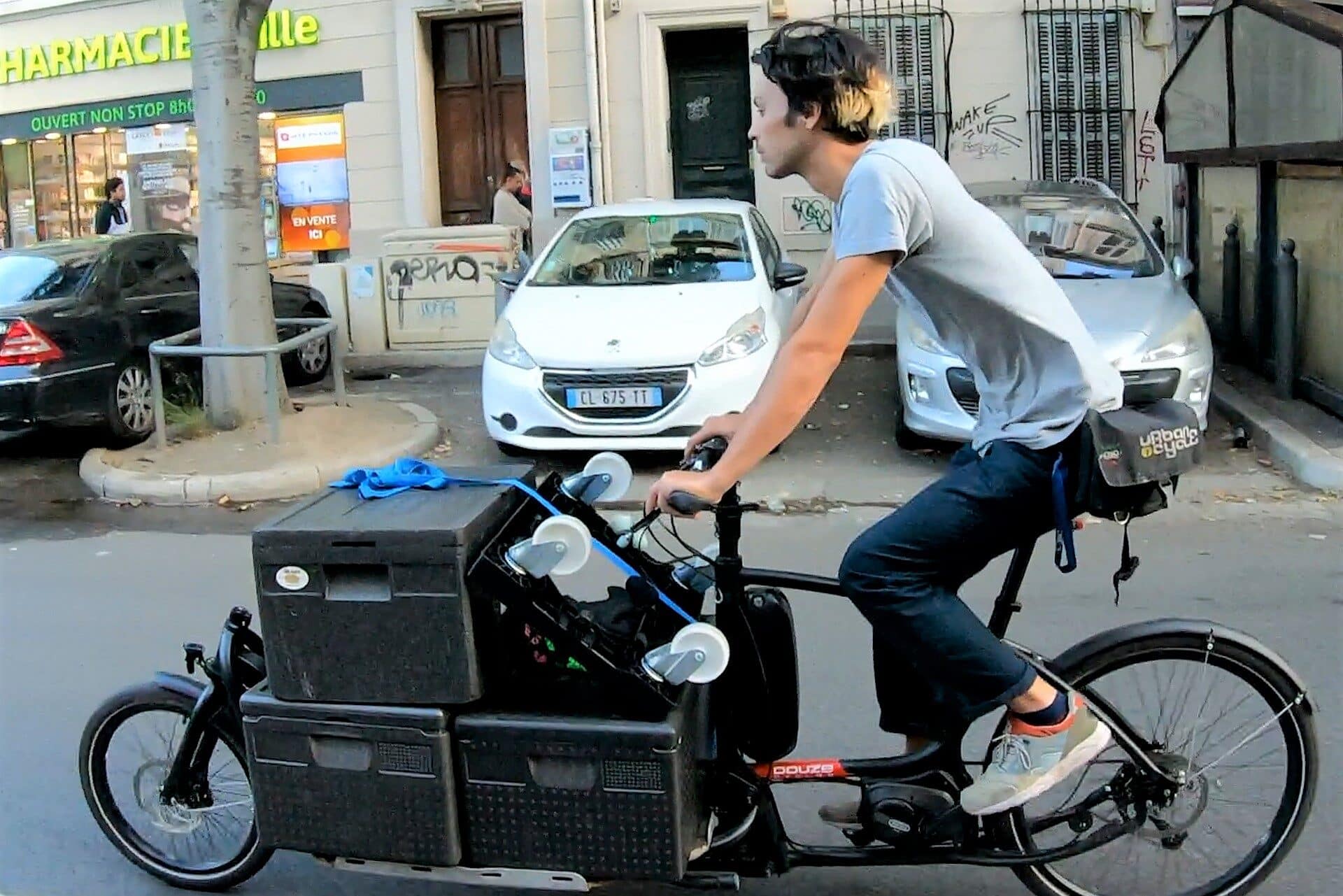 vélo, Vidéo | Le vélo veut s&#8217;emparer de 70% des livraisons à Marseille, Made in Marseille